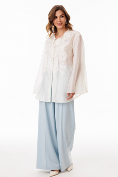Блуза EOLA 3097 молочный - фото 2