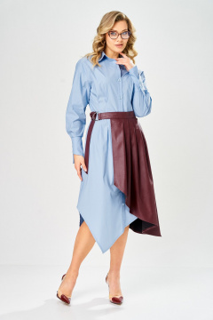 Баска, платье ARTELLA А-1008 голубой - фото 1
