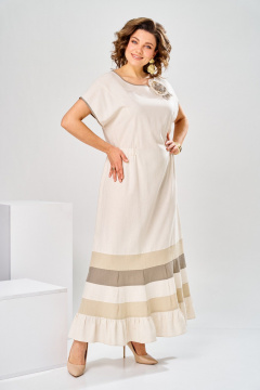 Платье Romanovich Style 1-2929 молочный - фото 2