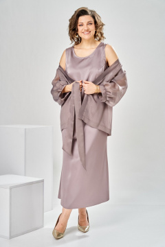 Кардиган, платье Romanovich Style 3-2789 капучино - фото 2