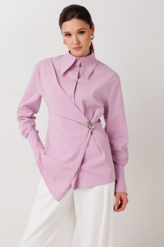 Рубашка ERTANNO 1027 сиреневый - фото 1