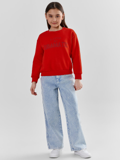 Свитшот Mark Formelle 127881/1/25Е-42831П-7П я.красный_печать_2_сл_на_пол - фото 2