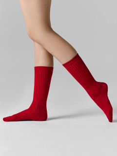 Носки Mark Formelle 273K-3512/25273K-2 т.красный_004Н_Умягчение - фото 2