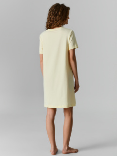 Сорочка Mark Formelle 572346/25-40585П-5 разбеленный_желтый_печать_3_сл_на_пол - фото 2