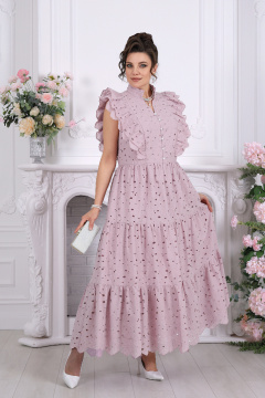 Платье Ninele 6111 пудра - фото 5