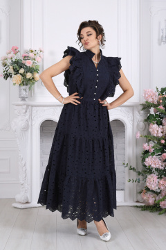 Платье Ninele 6111 синий - фото 1