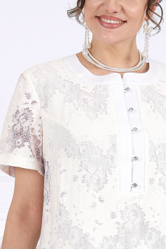 Платье Ninele 6118 молочный - фото 2