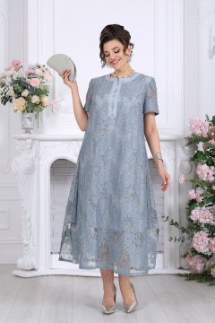 Платье Ninele 6118 небесный - фото 3