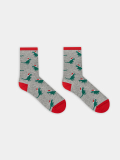 Носки Mark Formelle 430K-3443/B2-25430K-1 серый_меланж_рис.3443 - фото 1