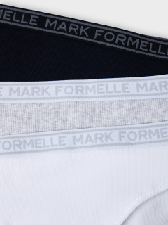 Трусы Mark Formelle 417753-3/25-1.55-43155Б-1 белый_серый_меланж_4306_А_черный - фото 2