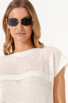 Джемпер Romgil РВ0398-АК4 молочный - фото 3