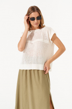 Джемпер Romgil РВ0398-АК4 молочный - фото 1