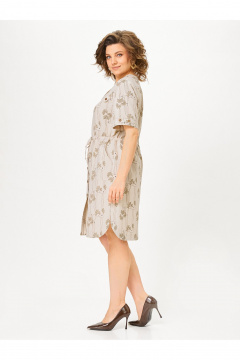 Платье Zlata 4470 бежевый - фото 3