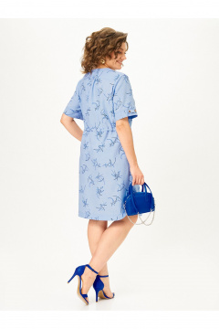 Платье Zlata 4470 голубой - фото 3