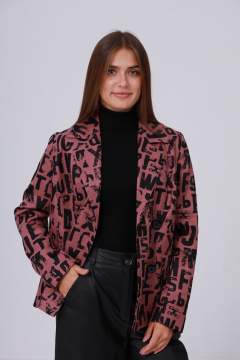 Жакет Полинушка 786/3 розовый - фото 4