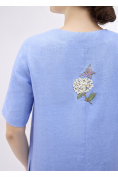 Платье Полинушка 308/1 лаванда - фото 3