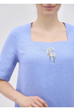 Платье Полинушка 308/1 лаванда - фото 4