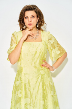 Платье Liliana 1532 лимонный - фото 5