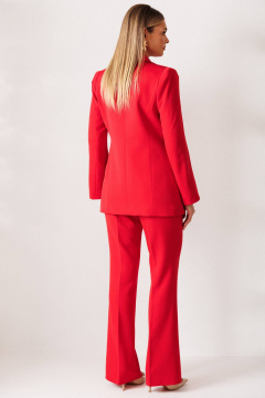 Брюки, жакет Мода Юрс 26-2960 красный - фото 2