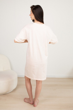 Сорочка Купалинка 40007G.158-164 пудровый - фото 5