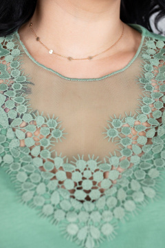 Джемпер Купалинка 30901G.158-164 зеленый - фото 2