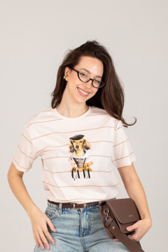 Джемпер Купалинка 658512.158-164 полоска - фото 1