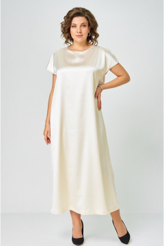 Платье Andina city 8040-25 бежевый - фото 1