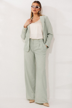 Брюки, жакет Мода Юрс 26-2924 ментол - фото 4
