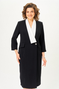 Платье ANASTASIA MAK 1124-А черный - фото 4