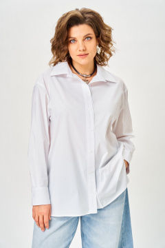 Рубашка ANASTASIA MAK 1324 белый - фото 1