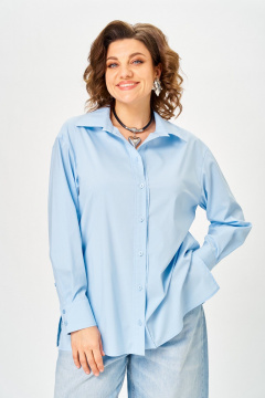 Рубашка ANASTASIA MAK 1324 голубой - фото 1