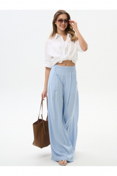 Брюки IUKONA 1209 голубой - фото 3