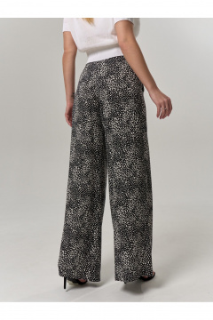 Брюки IUKONA 1209 черно-белый - фото 3