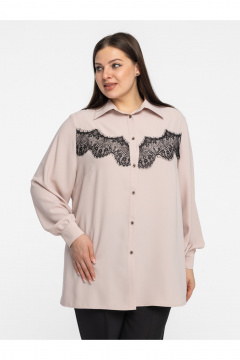 Блуза Avila 1013 пудровый - фото 5