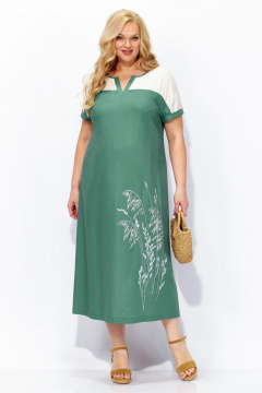Платье Линия Л Б-2116 темная_мята - фото 1