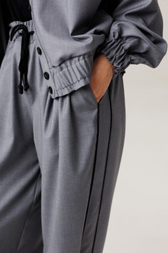 Блуза, брюки Ларс Стиль 1211 серый - фото 5