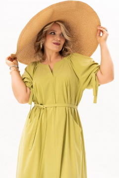 Платье Algranda А4155 салатовый - фото 5