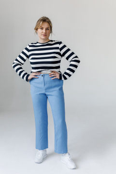 Брюки JoEmber 2 голубой - фото 1