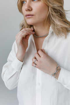 Рубашка JoEmber 3 молоко - фото 5