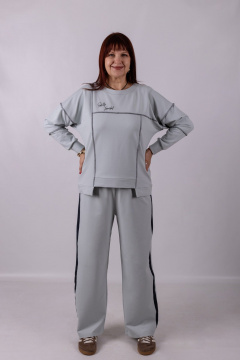 Брюки Mita ЖМ1269 серый - фото 2