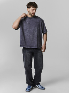 Футболка Mark Formelle 111955/25-ОБР5549П-0 ACID_WASH_графит_печать1_009.2_Эйсид_1_сл_на_пол_ - фото 1