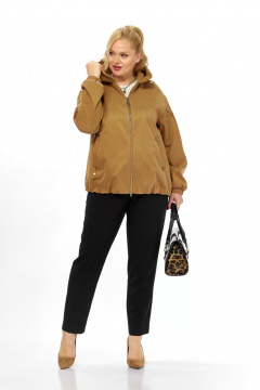 Куртка Shetti 2216 кэмел - фото 4