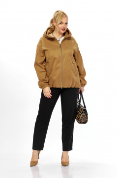 Куртка Shetti 2216 кэмел - фото 2