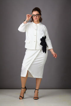 Жакет, юбка Rosheli 1178/1 молочный - фото 3