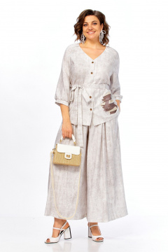 Блуза, брюки Matini 1.1810 молочный - фото 2