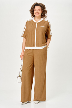 Брюки, бомбер Lady Secret 26236 карамель - фото 1