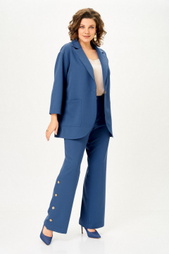 Брюки, жакет Svetlana-Style 2340 индиго - фото 2