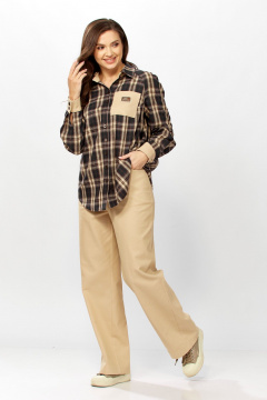 Брюки, рубашка ZigzagStyle 632 - фото 4