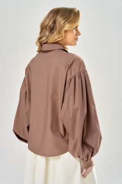 Блуза, юбка ARTELLA А-1022 шоколад+белый - фото 5