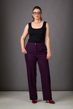 Брюки, жакет Rosheli 1187 баклажан - фото 5